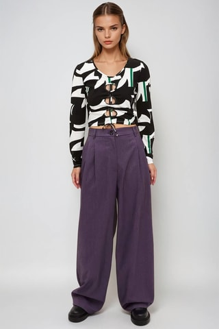Crop Top - Zwart