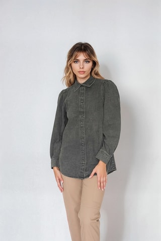 Camisa vaquera - Negro