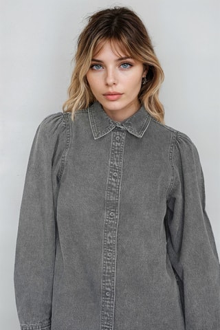 Camisa vaquera - Negro