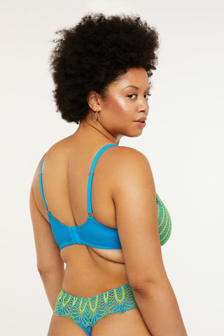 Soutien Stranded In Lace - Azul