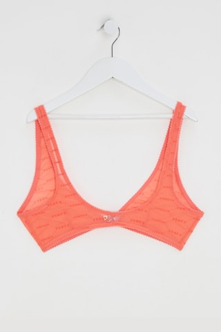 Bralette Flocked - Rosa
