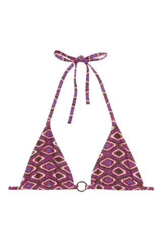 Sujetador de bikini Tzigane - Violeta y fucsia