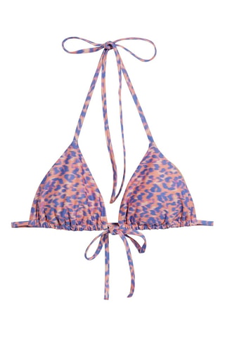 Sujetador de bikini - Malva y azul claro - Etam