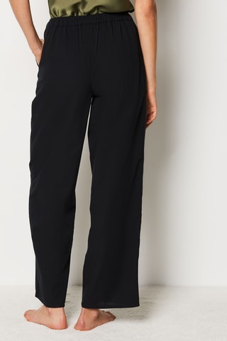 Pantalón de tiro alto Rania - Negro