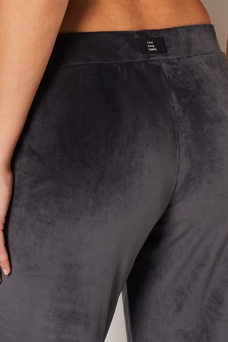 Pantalón de terciopelo Polka - Antracita