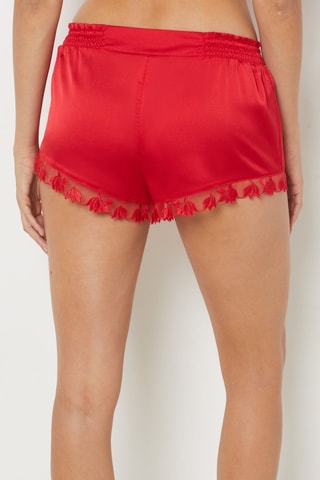 Short de pijama Tendresse - Rojo