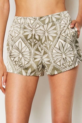 Short de pijama - Caqui