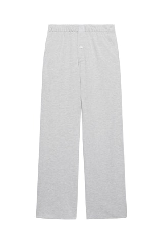 Calças de pijama Terry - Cinzento mesclado