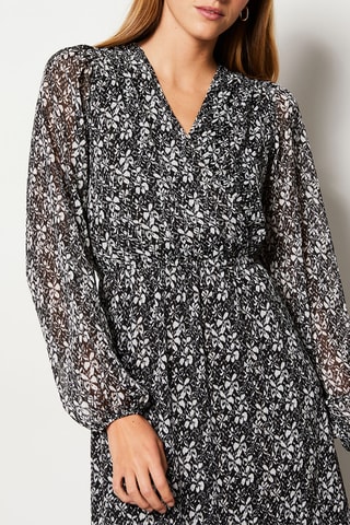 Vestido midi Malones - Preto