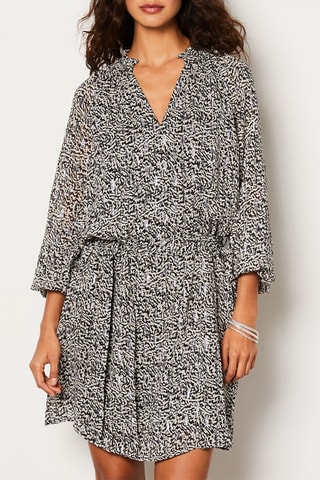 Vestido estilo patinadora Lexie - Preto