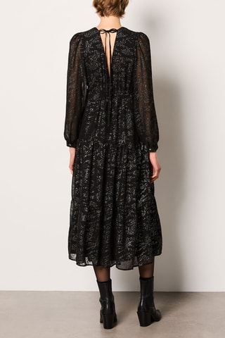 Vestido midi Nolah - Preto