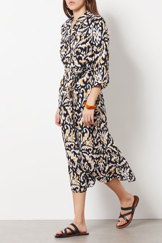 Vestido midi - Preto