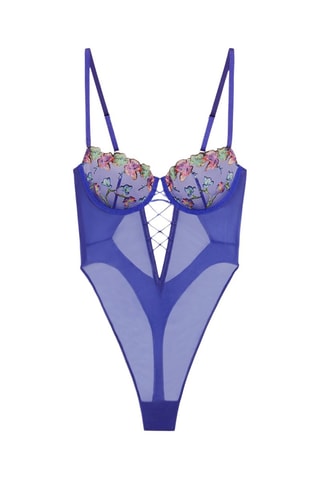 Body Western Wildflower - Azul-eléctrico