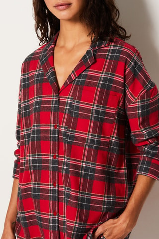 Pijama Georgy - Rojo y rosa