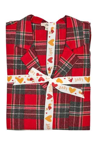 Pijama Georgy - Rojo y rosa