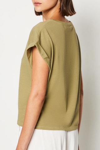 T-shirt Silya -  Caqui