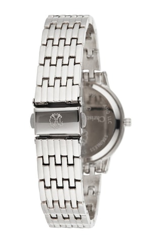 Reloj de cuarzo de acero - Plateado