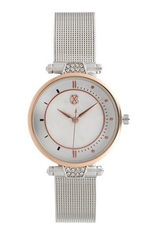 Reloj de cuarzo de aleación - Plateado
