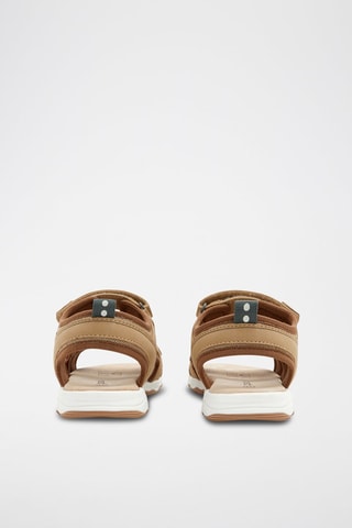 Sandales en cuir - Marron