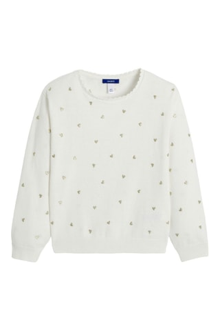 Pull - Blanc - Okaidi