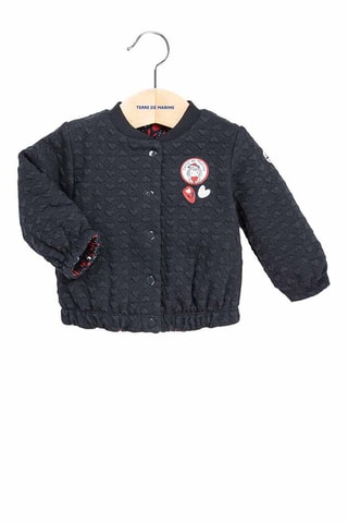 Veste matelassée réversible Evoriaz - Bleu marine 