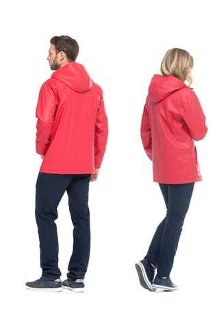 Ciré à capuche - Rouge 