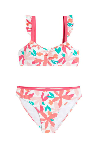 Maillot 2 pièces - Rouge et blanc - Okaïdi