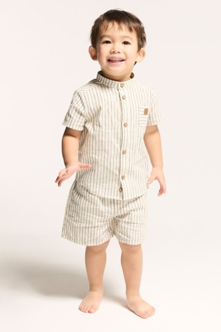 Chemise en lin - Beige - Obaibi