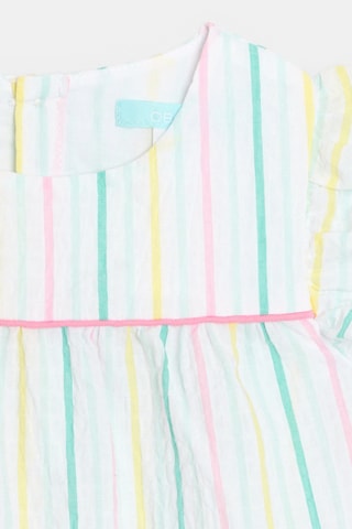 Salopette-short - Blanc - Obaibi