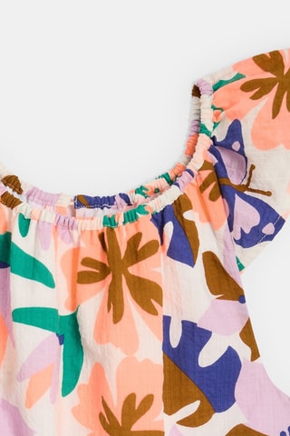 Salopette-short - Rose - Okaidi