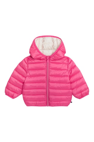 Doudoune à capuche - Rose - Obaibi