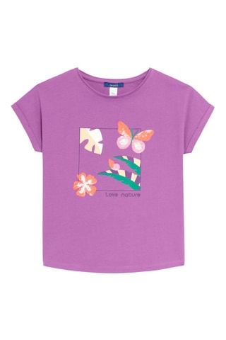 T-shirt - Violet - Okaidi