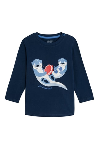 T-shirt - Bleu marine - Obaibi