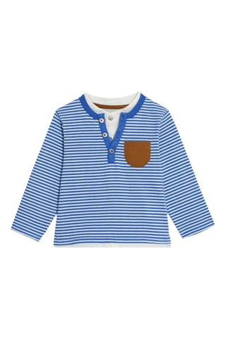 T-shirt - Bleu - Obaibi