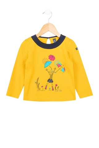 T-shirt Evaline - Jaune 