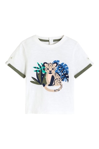 T-shirt - Blanc - Obaibi
