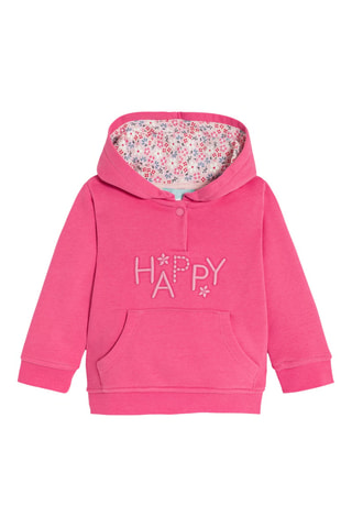 Sweat à capuche - Rose - Obaibi