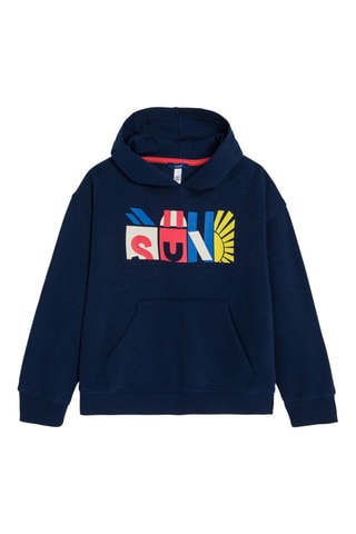 Sweat à capuche - Bleu marine - Okaidi