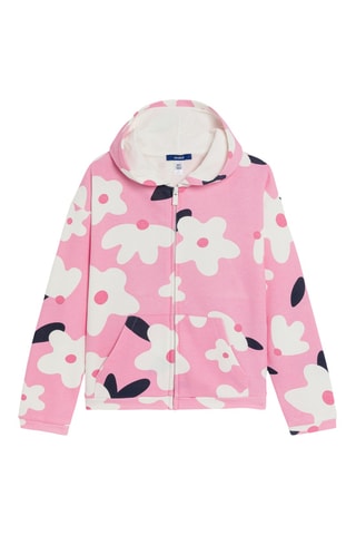 Sweat à capuche - Rose - Okaidi