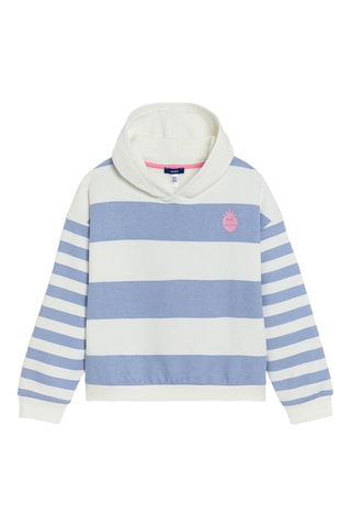 Sweat à capuche - Bleu - Okaidi