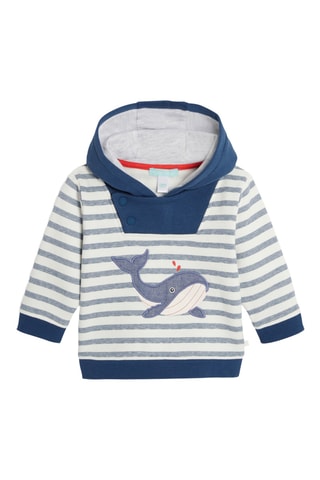 Sweat à capuche - Bleu - Obaibi