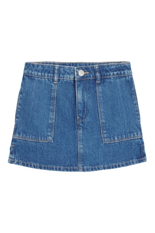 Minijupe droite - Bleu - Okaidi