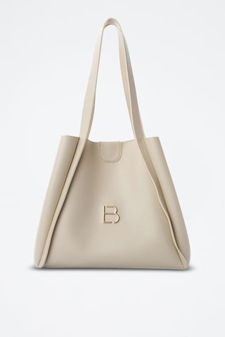 Sac porté épaule et pochette - Beige