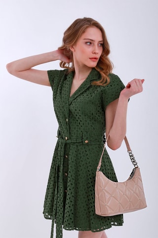 Sac porté épaule Marron - Marron