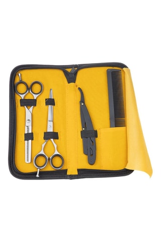 Conjunto de acessórios para a barba 4 produtos -