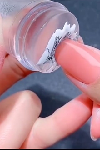 Carimbo para unhas Transparente