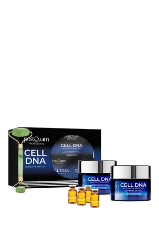 Rotina antienvelhecimento & rolo de jade - Cell DNA - Todos os tipos de pele - 4 produtos