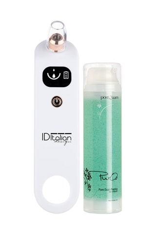 Aspirador para pontos negros, gel esfoliante e máscara peel off - 200 e 150 ml
