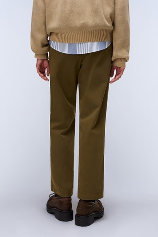 Pantalón chino oversized - M-Chromic Chino W - Caqui