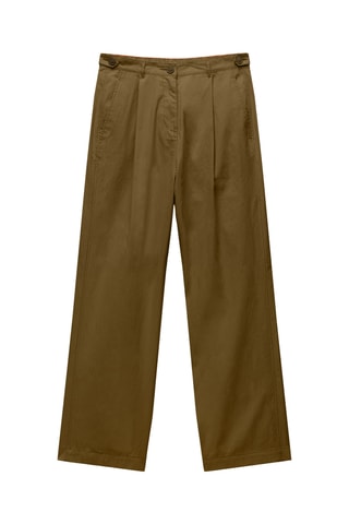 Pantalón chino oversized - M-Chromic Chino W - Caqui